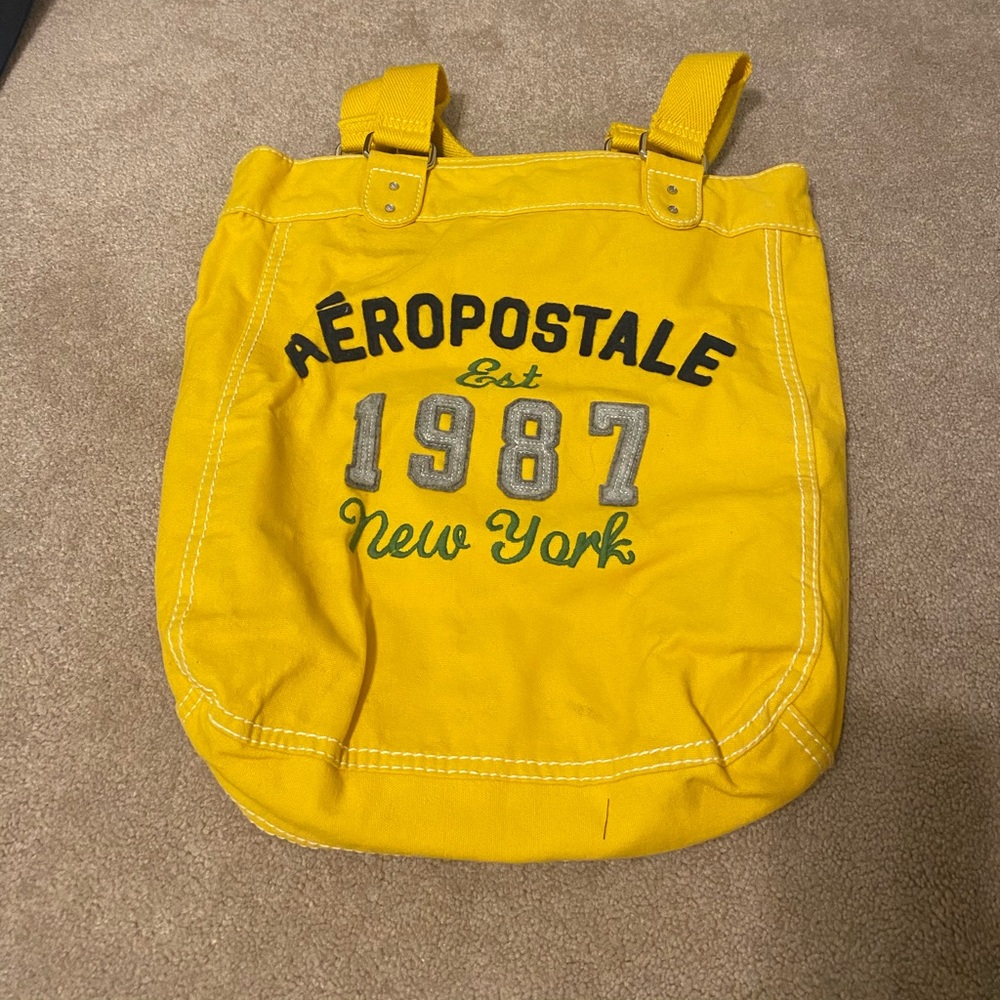 Yellow Aeropostale Open Tote
